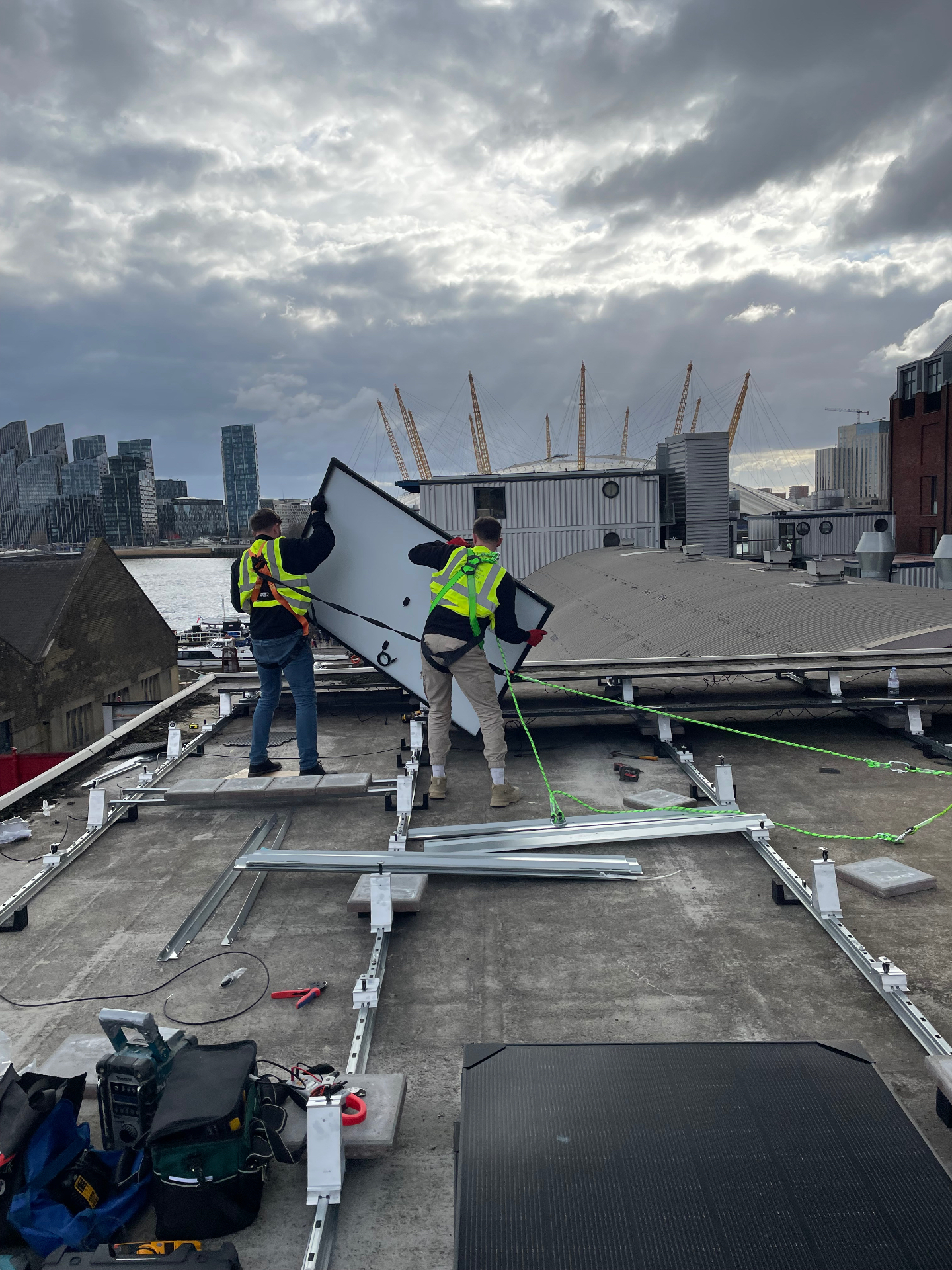 Commercial Rooftop, Greenwich Peninsula